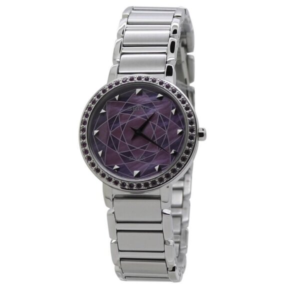 Seiko Accessories - FX03233B NWT Seiko Fashion Ladies Eco-Drive Steel Authentic Watch